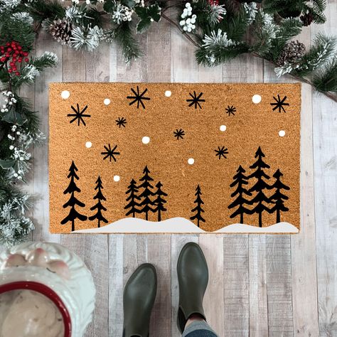 B: Christmas Doormat