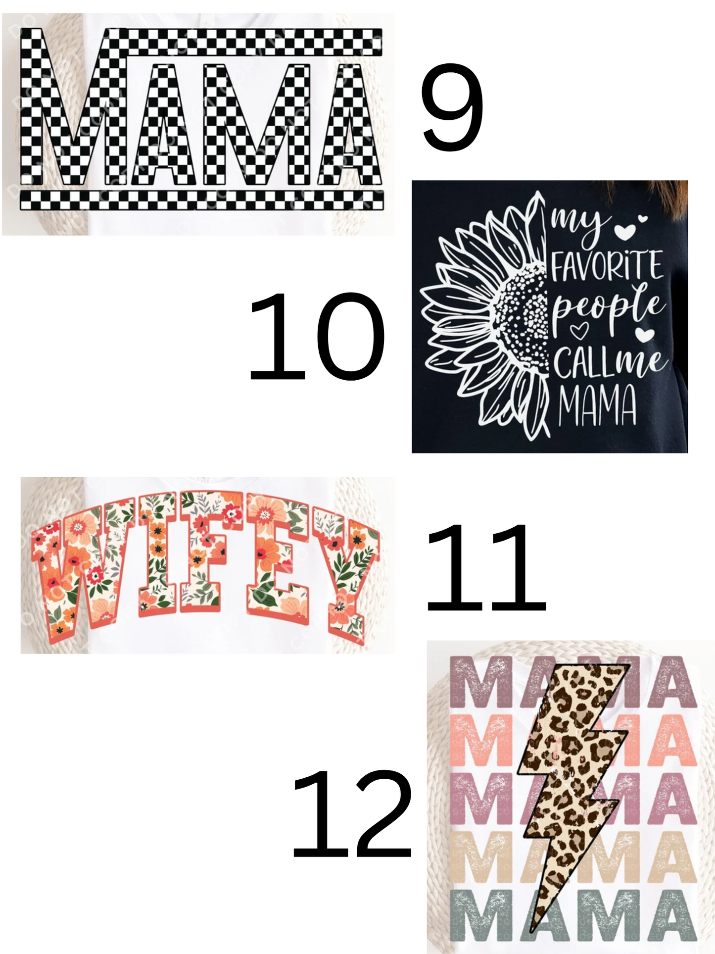 Mom/Mama Pre Order