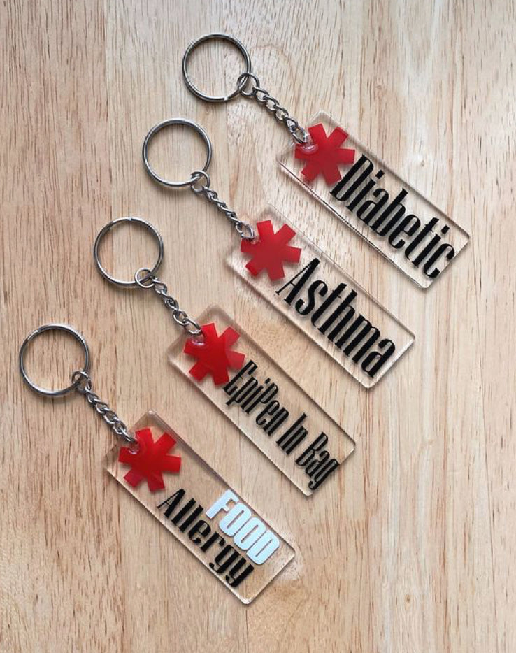 Keychain: short rectangle