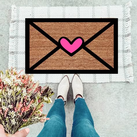 B: Valentines Day Doormats