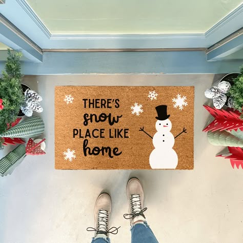 B: Christmas Doormat