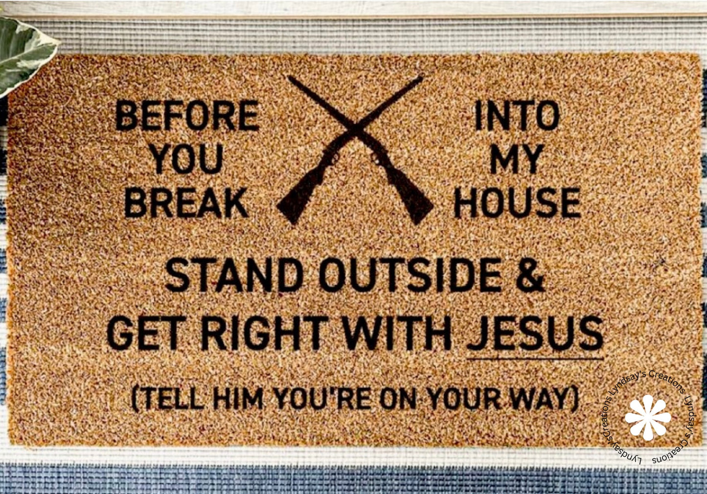 B: Sayings Doormat