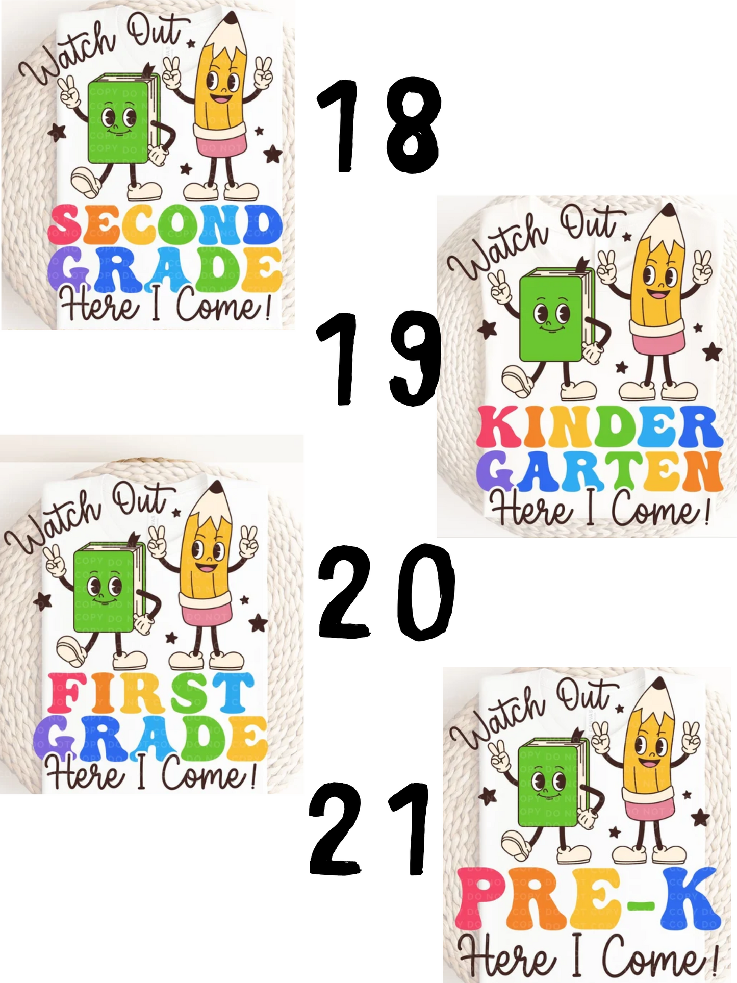 School Pre Orders