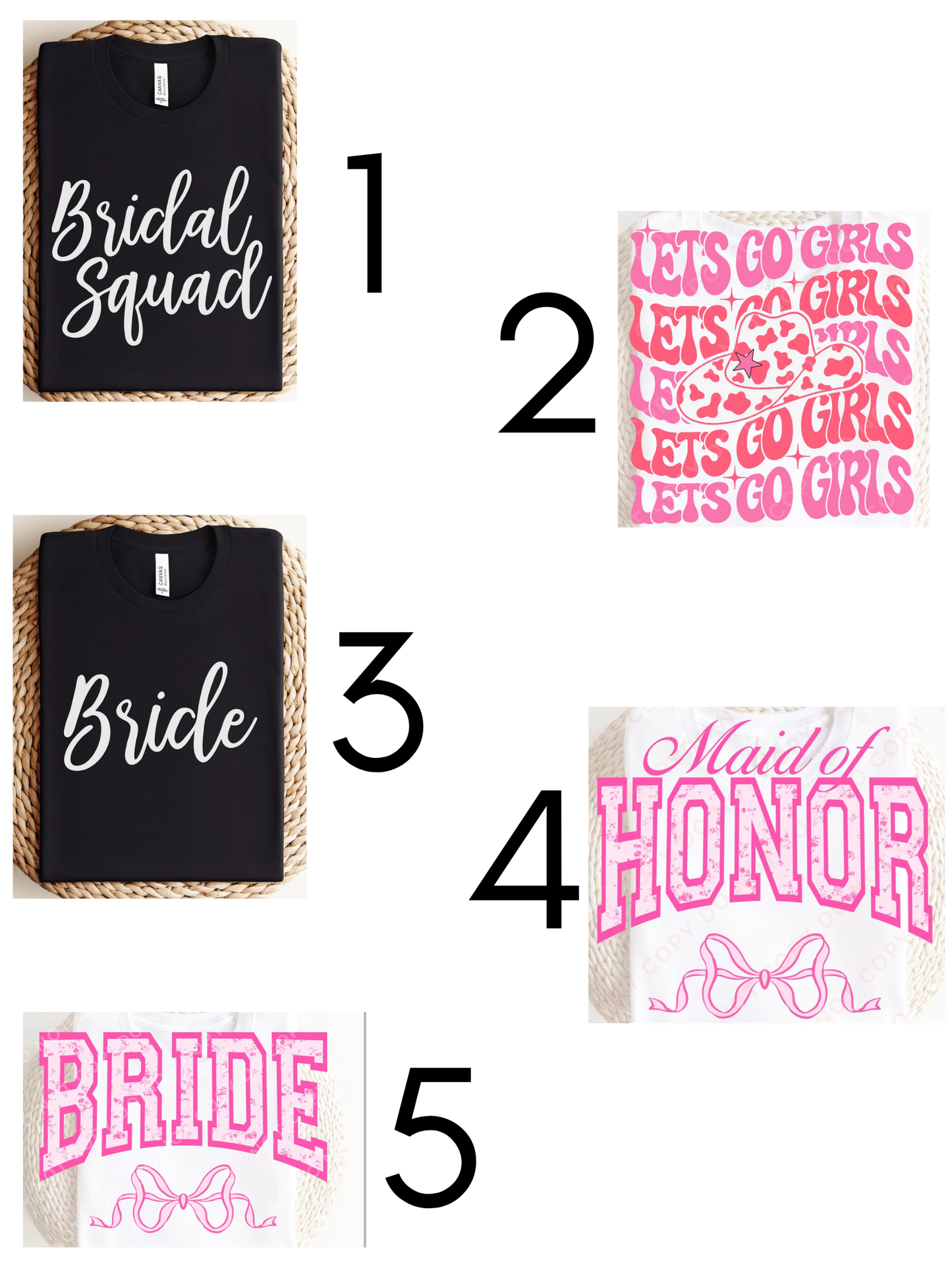 Wedding Pre Order