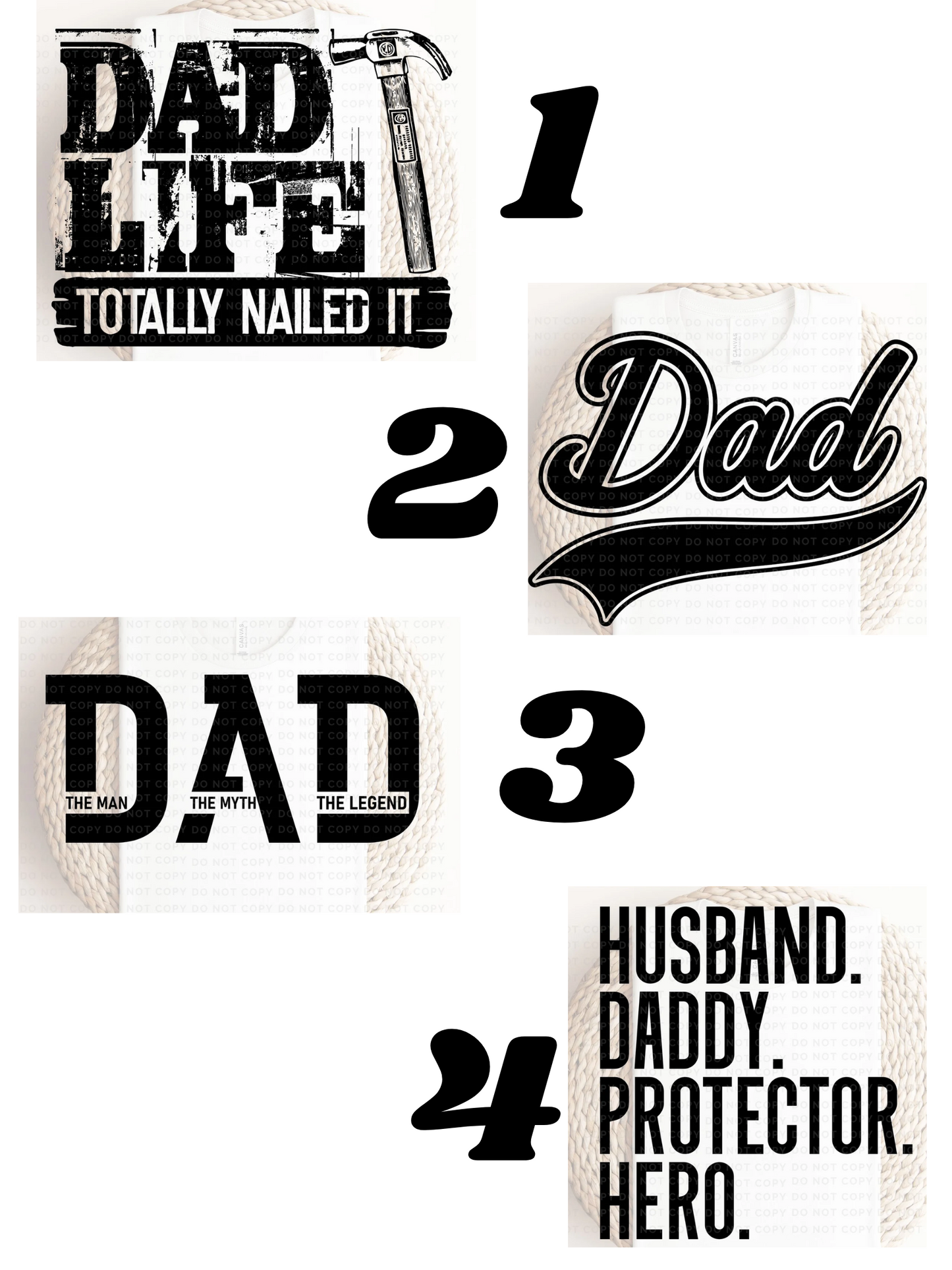 Dad/Father Pre Order