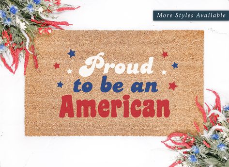 B: 4th of July Doormats
