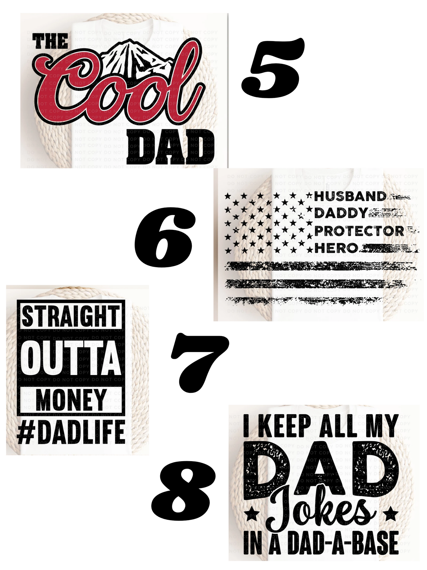 Dad/Father Pre Order