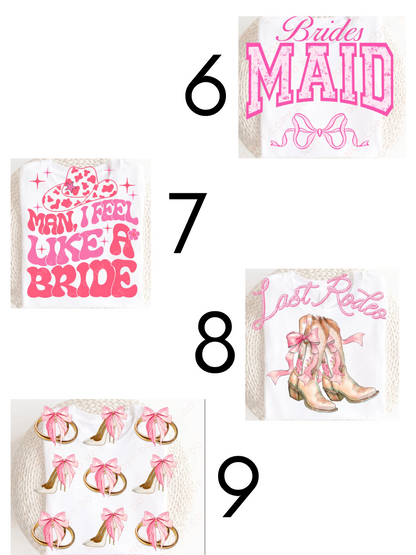 Wedding Pre Order