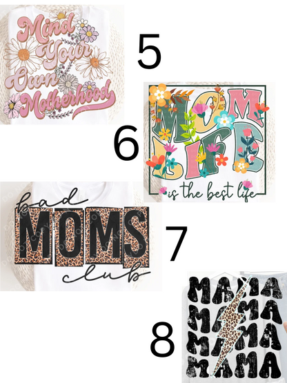 Mom/Mama Pre Order