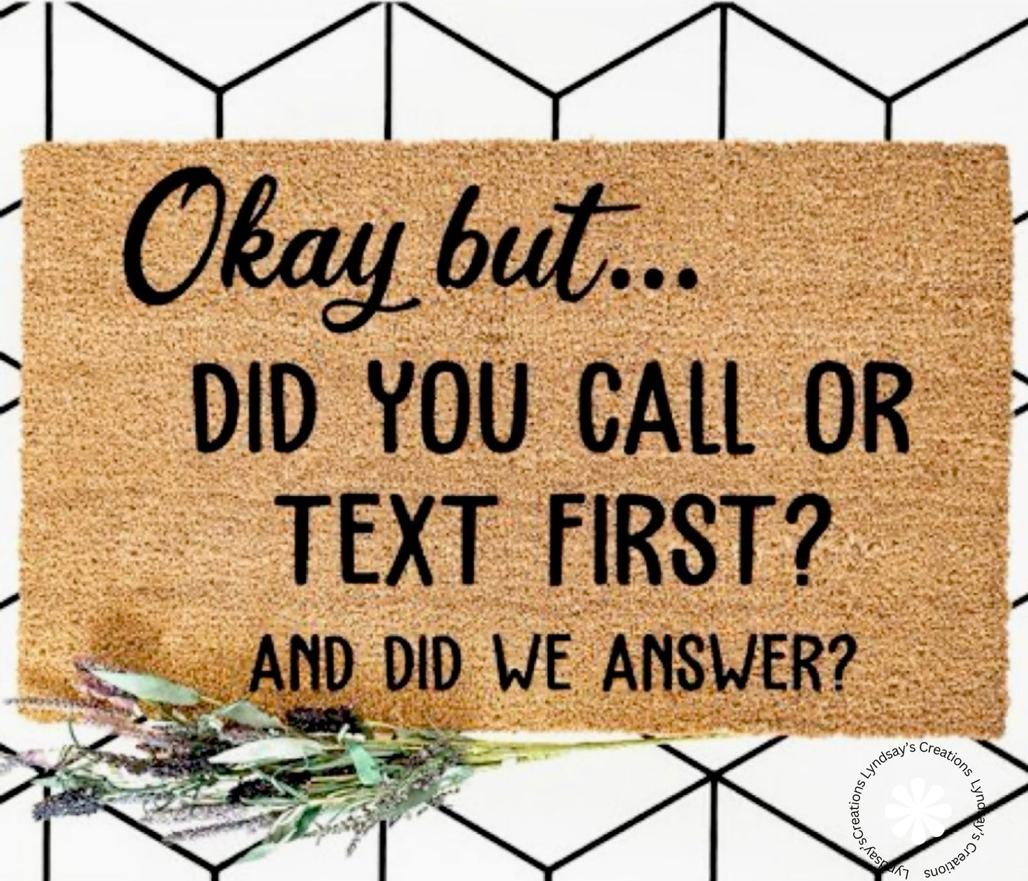 B: Sayings Doormat
