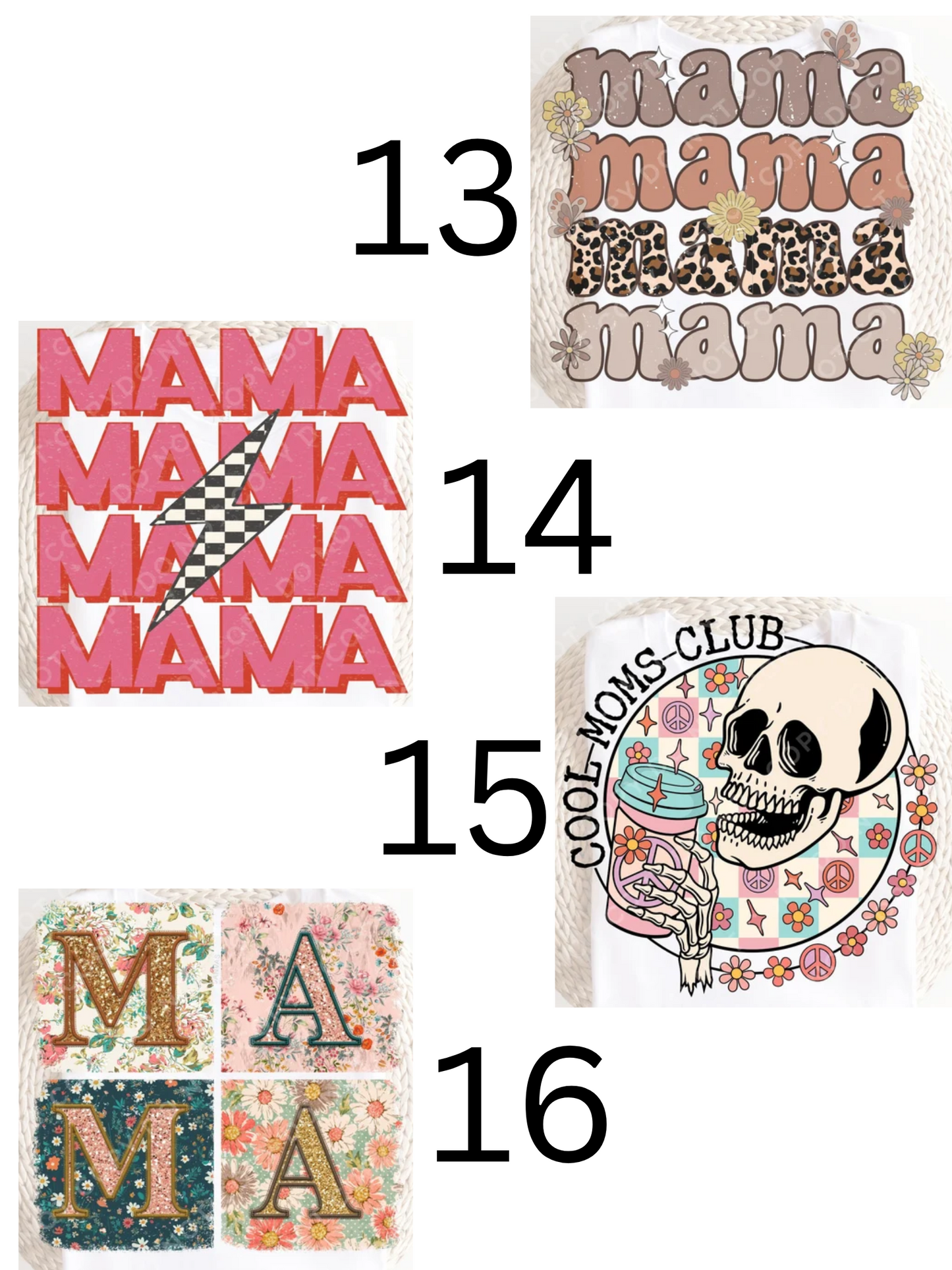 Mom/Mama Pre Order