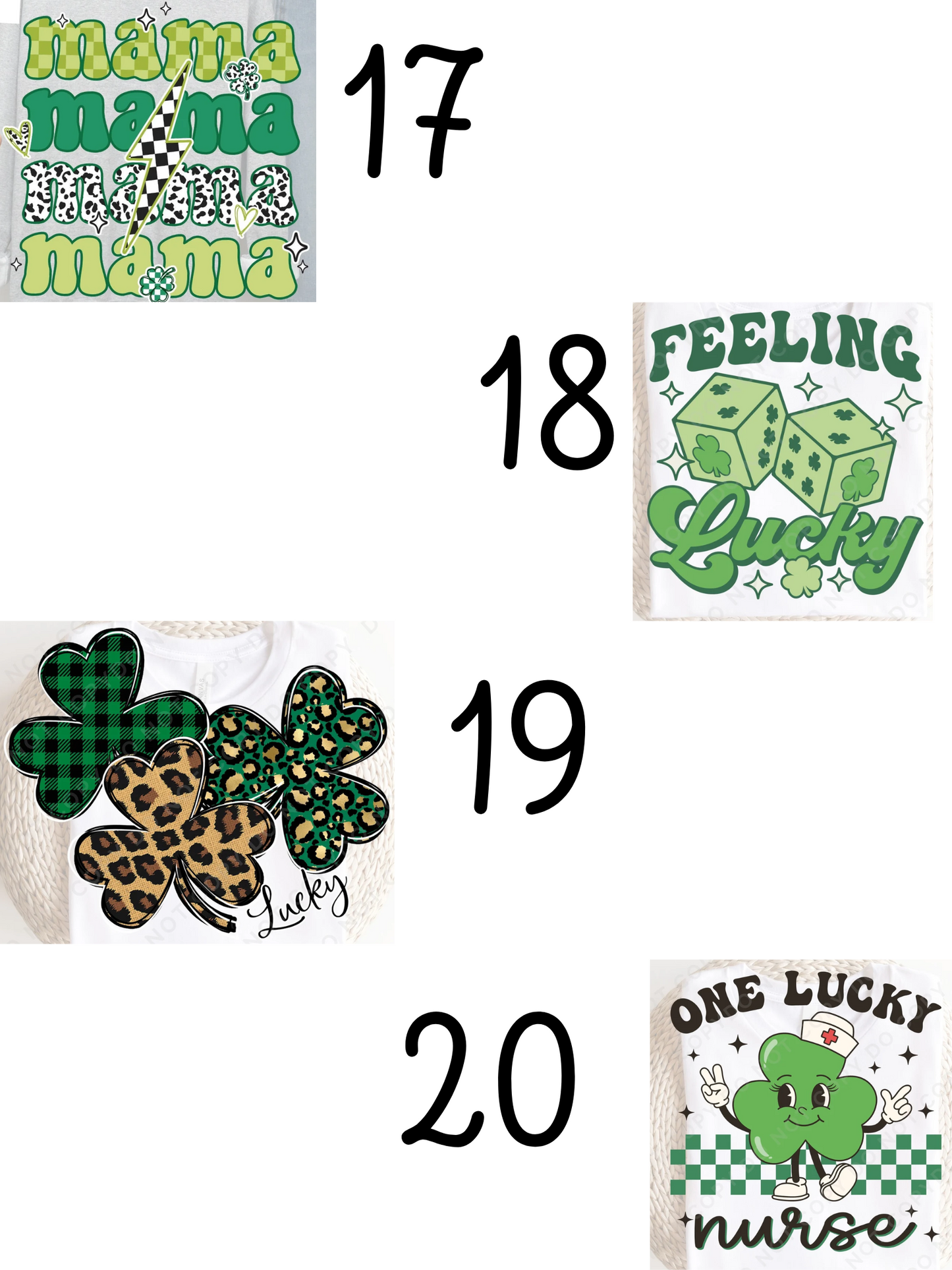 St. Patricks Day Pre Order
