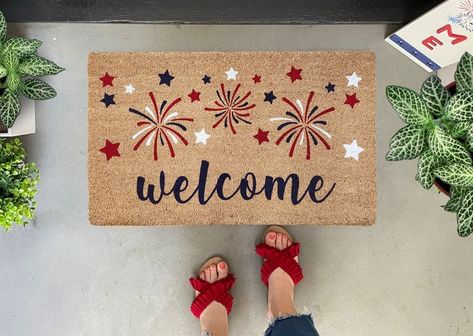 B: 4th of July Doormats
