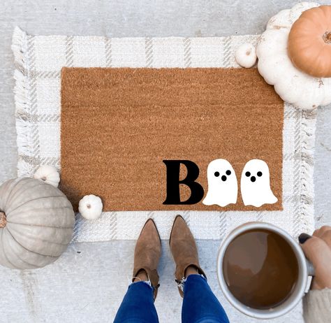 B: Halloween Doormat
