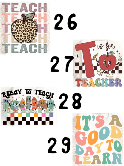Teacher Pre Order