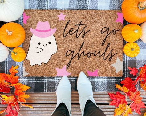 B: Halloween Doormat