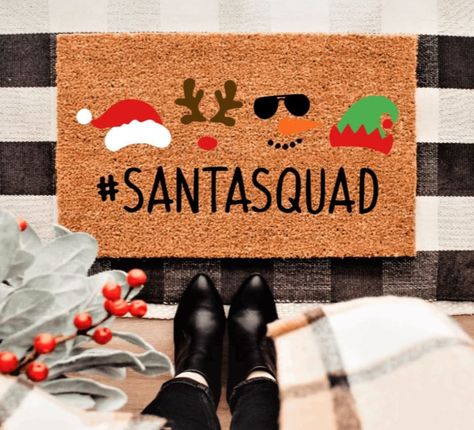 B: Christmas Doormat