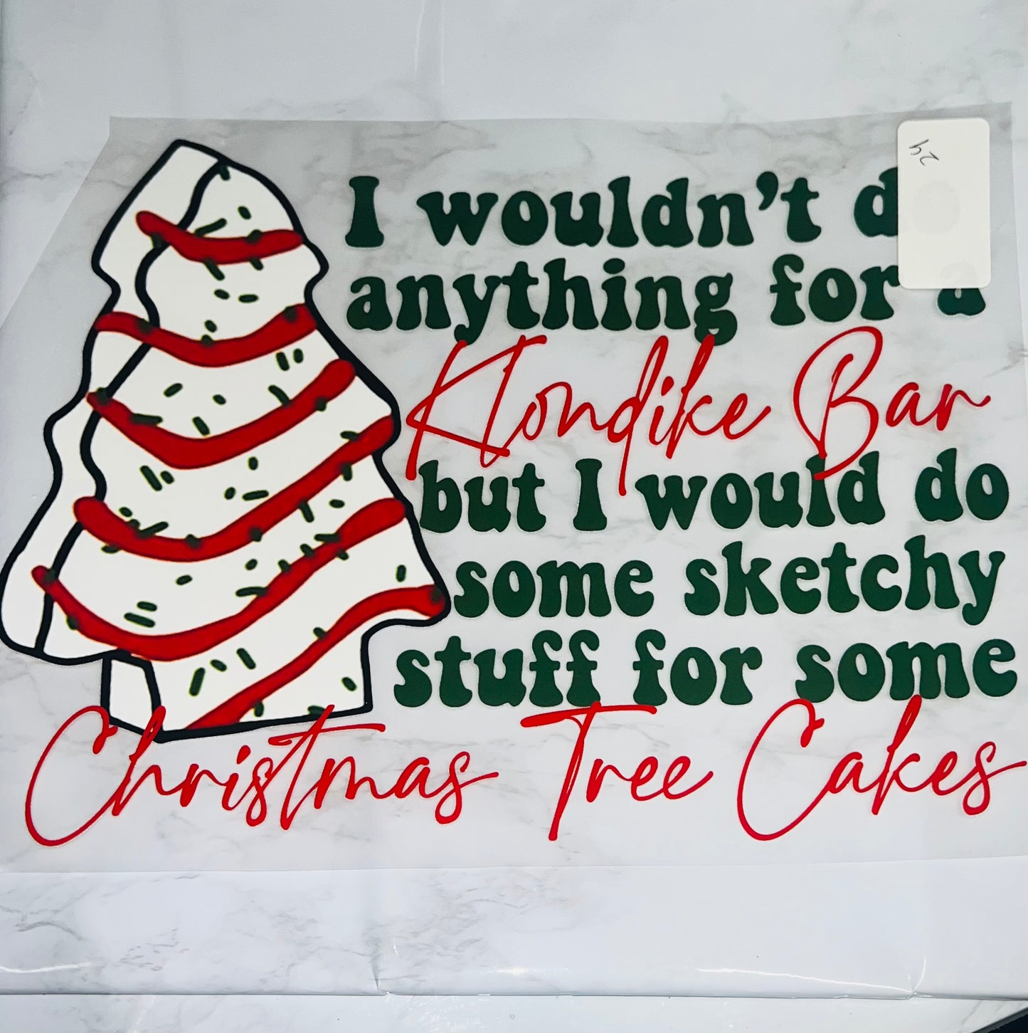 C13: Christmas Tree Cakes