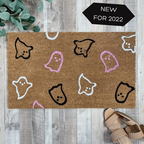 B: Halloween Doormat